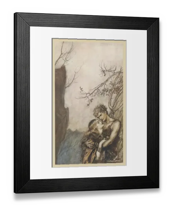 Framed Print : Siegfried, Brunnhilde Framed Print : Siegfried, Brunnhilde