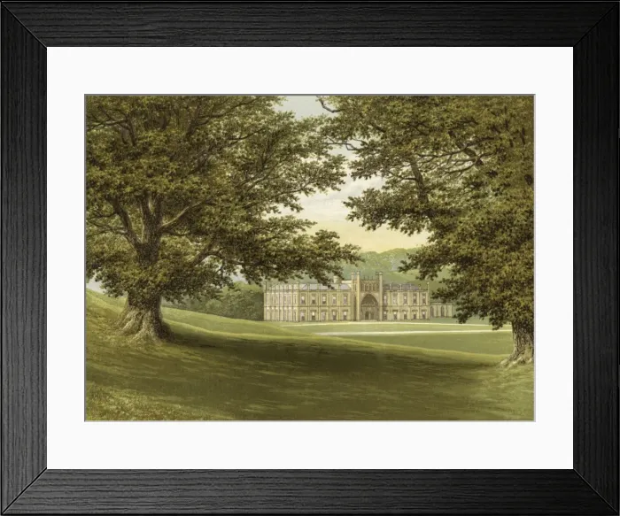Framed Print : Donington Castle / Leics Framed Print : Donington Castle / Leics