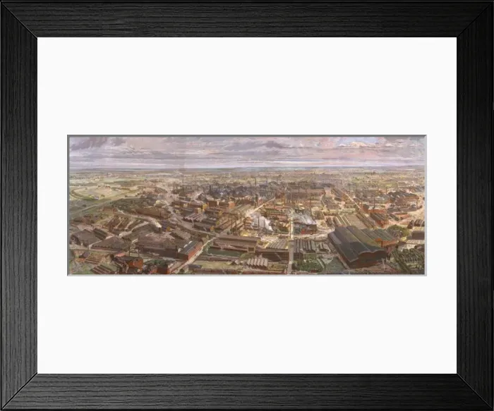 Framed Print : Krupps Works Framed Print : Krupps Works