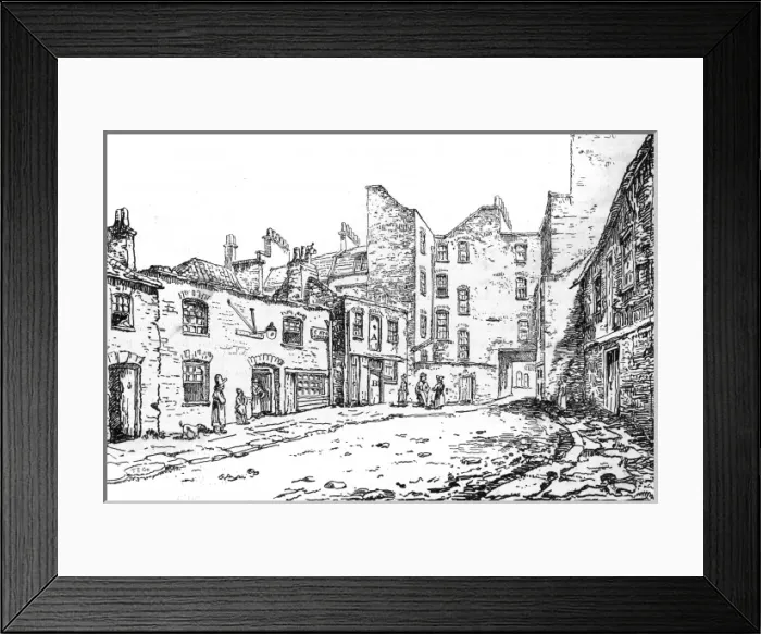 Framed Print : Cato Street Stable / 1820 Framed Print : Cato Street Stable / 1820