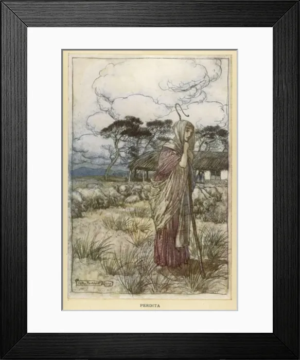 Framed Print : Winters Tale - Perdita Framed Print : Winters Tale - Perdita