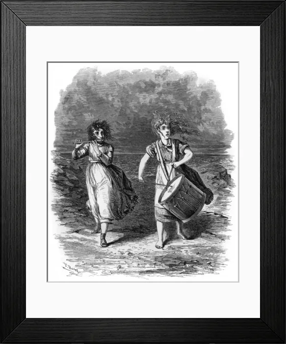 Framed Print : The Girl Drummers Framed Print : The Girl Drummers