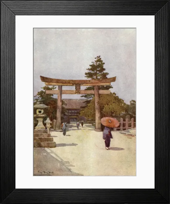 Framed Print : Japanese Temple Building Framed Print : Japanese Temple Building