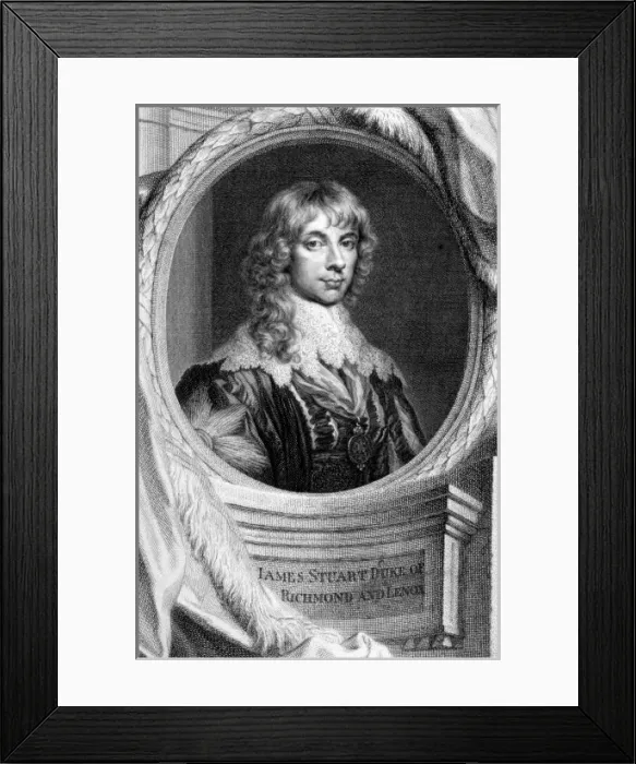 Framed Print : James Stuart / Richmond Framed Print : James Stuart / Richmond
