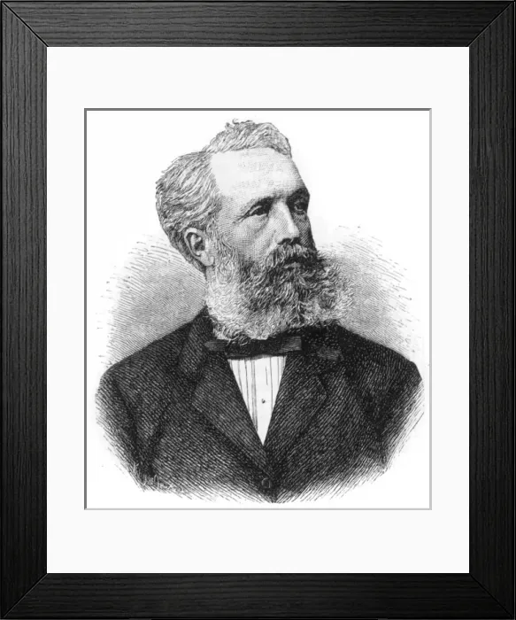 Framed Print : F Siemens / Cassell 1893 Framed Print : F Siemens / Cassell 1893