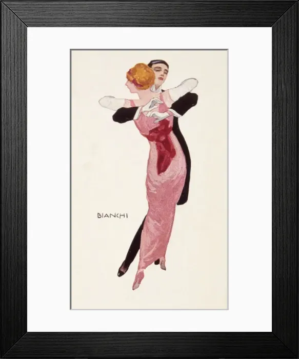 Framed Print : Tango Couple (Bianchi)