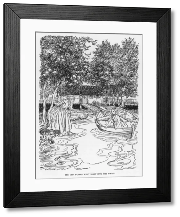 Framed Print : Children / Water / Gerda Framed Print : Children / Water / Gerda