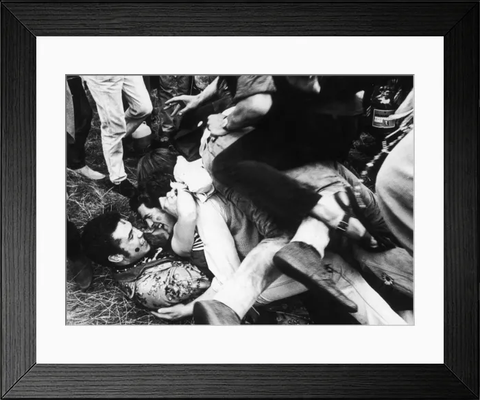 Framed Print : Cavorting Hippies 1967 Framed Print : Cavorting Hippies 1967