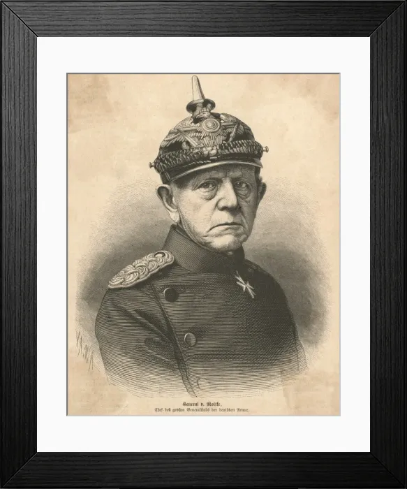 Framed Print : Helmut Von Moltke Framed Print : Helmut Von Moltke