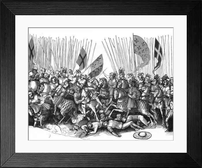 Framed Print : Joan of Arc at Patay Framed Print : Joan of Arc at Patay