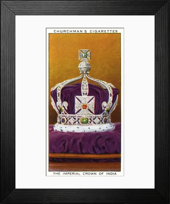 Framed Print : Crown of India Framed Print : Crown of India