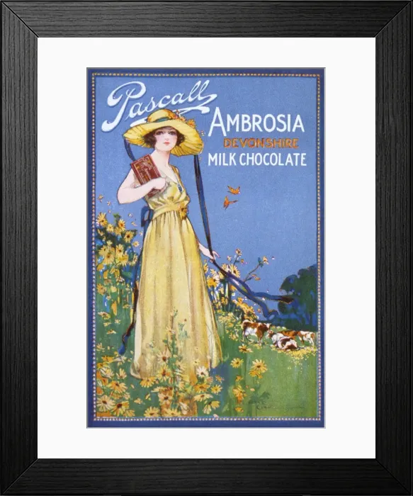 Framed Print : Advert / Devonshire Choc Framed Print : Advert / Devonshire Choc
