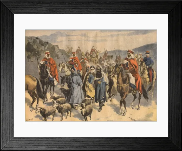 Framed Print : French Victory / Algeria Framed Print : French Victory / Algeria