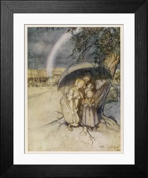 Framed Print : Rain, Go to Spain Framed Print : Rain, Go to Spain