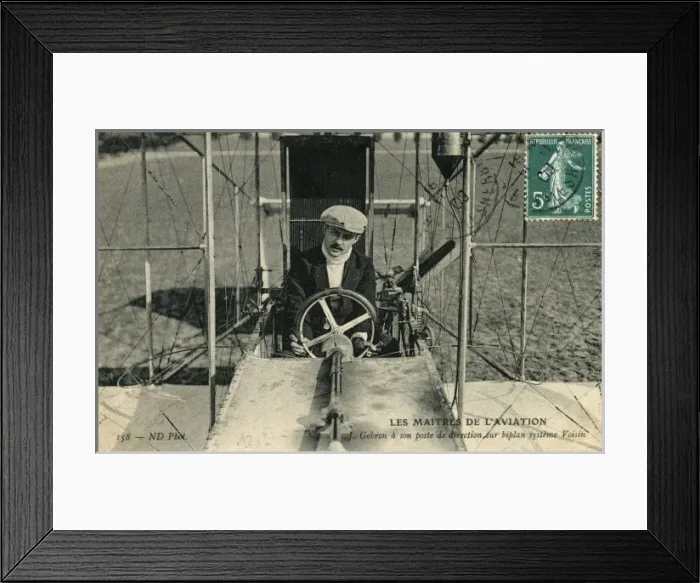 Framed Print : Gobron Voisin Biplane Framed Print : Gobron Voisin Biplane