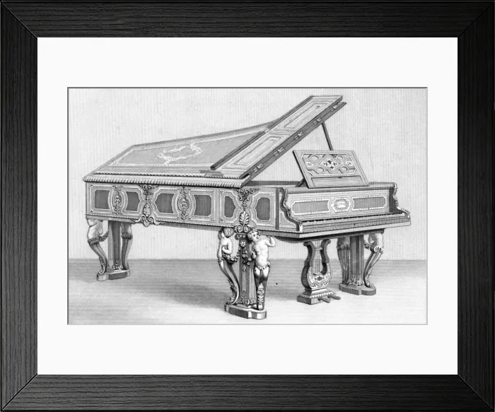 Framed Print : Erards Grand Piano Framed Print : Erards Grand Piano