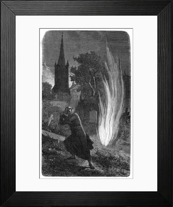 Framed Print : Feu Follet (Richard) Framed Print : Feu Follet (Richard)