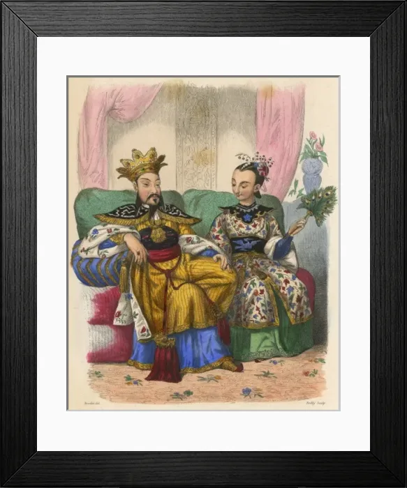 Framed Print : Hsi Tsung / China / Emperor Framed Print : Hsi Tsung / China / Emperor
