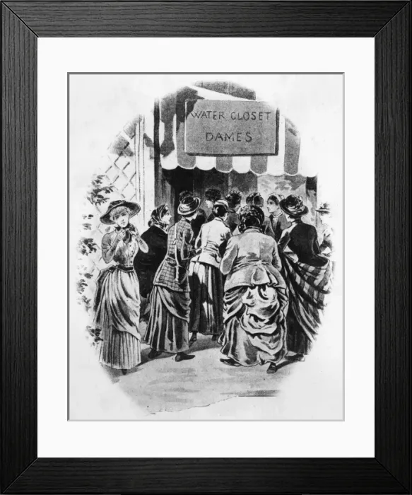 Framed Print : Loos at Paris Expo Framed Print : Loos at Paris Expo