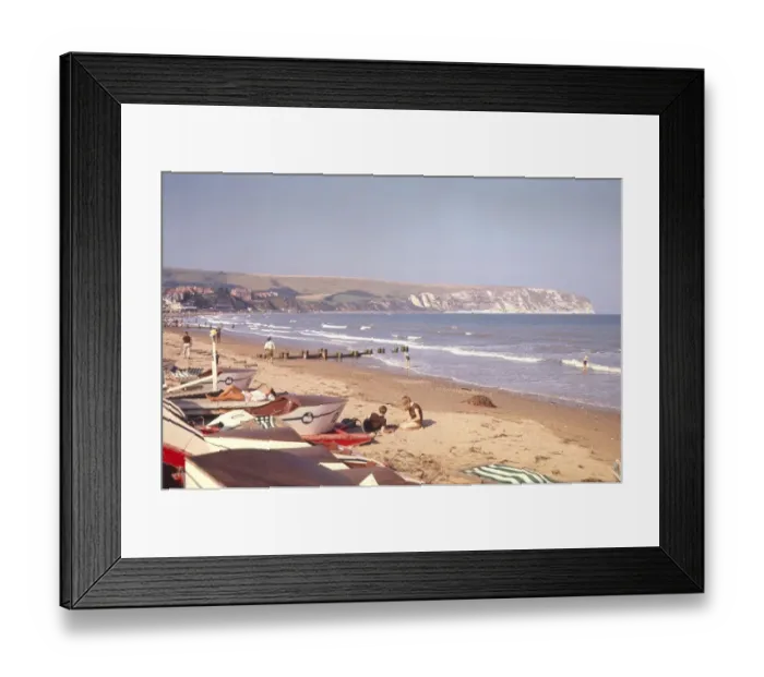 Framed Print : England / Swanage 1966 Framed Print : England / Swanage 1966