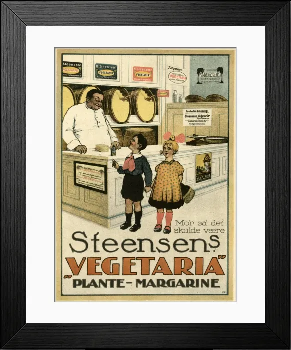 Framed Print : Advert / Margarine 1915 Framed Print : Advert / Margarine 1915