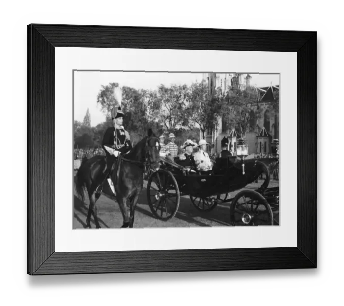 Framed Print : Review in Batavia Framed Print : Review in Batavia
