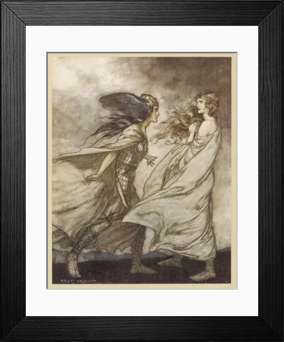 Framed Print : Waltraube, Brunnhilde Framed Print : Waltraube, Brunnhilde