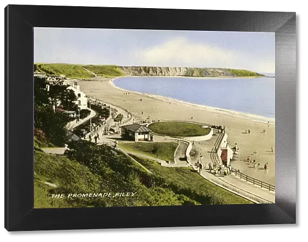 View of the Promenade, Filey, North Yorkshire