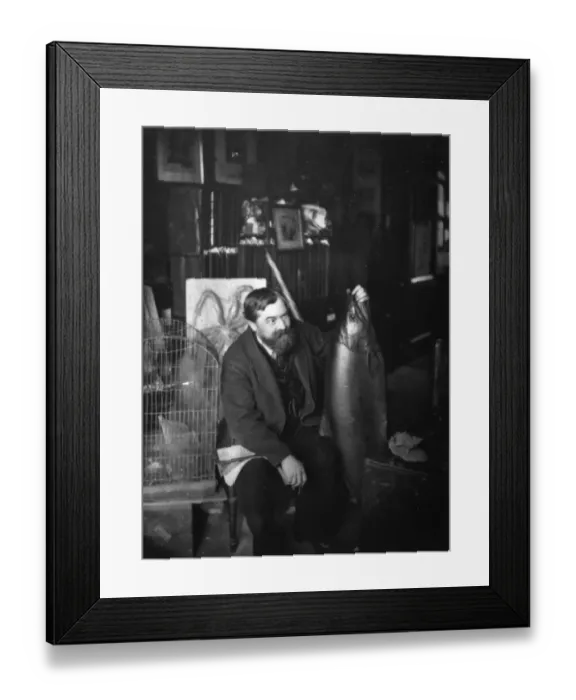 Framed Print : Buckland & Fish Framed Print : Buckland & Fish