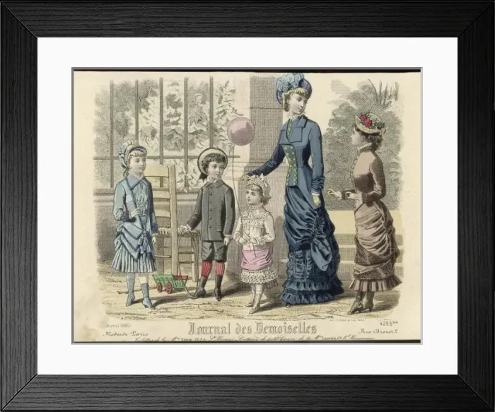 Framed Print : Five Assorted Children Framed Print : Five Assorted Children
