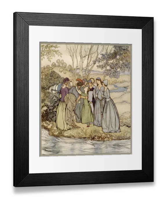 Framed Print : Ballad / Erlinton Framed Print : Ballad / Erlinton
