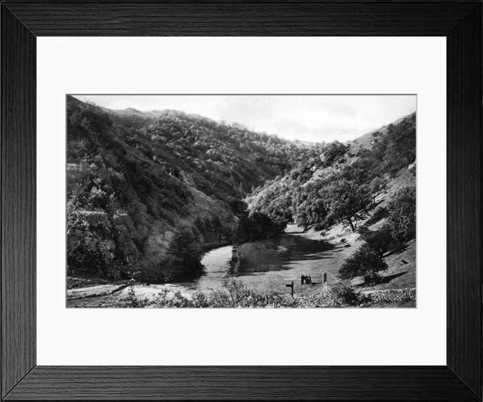 Framed Print : View of Dovedale, Derbyshire, from Thorpe Cloud Framed Print : View of Dovedale, Derbyshire, from Thorpe Cloud