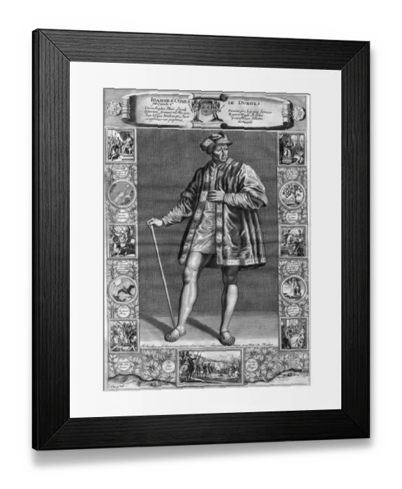 Framed Print : Jean Comte Dunois Framed Print : Jean Comte Dunois