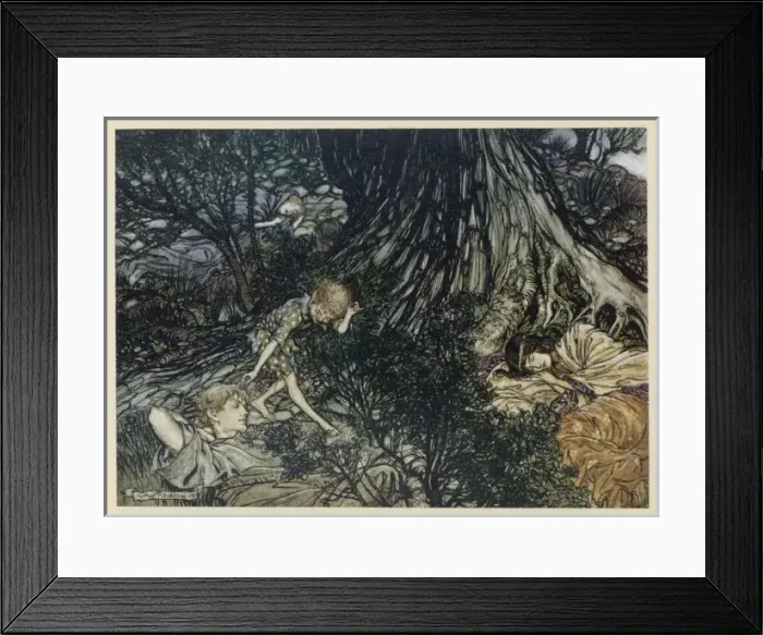 Framed Print : Shakespeare / Puck Framed Print : Shakespeare / Puck