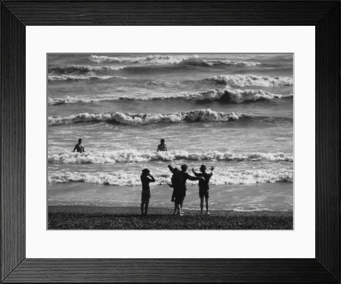 Framed Print : Waves at Brighton Framed Print : Waves at Brighton