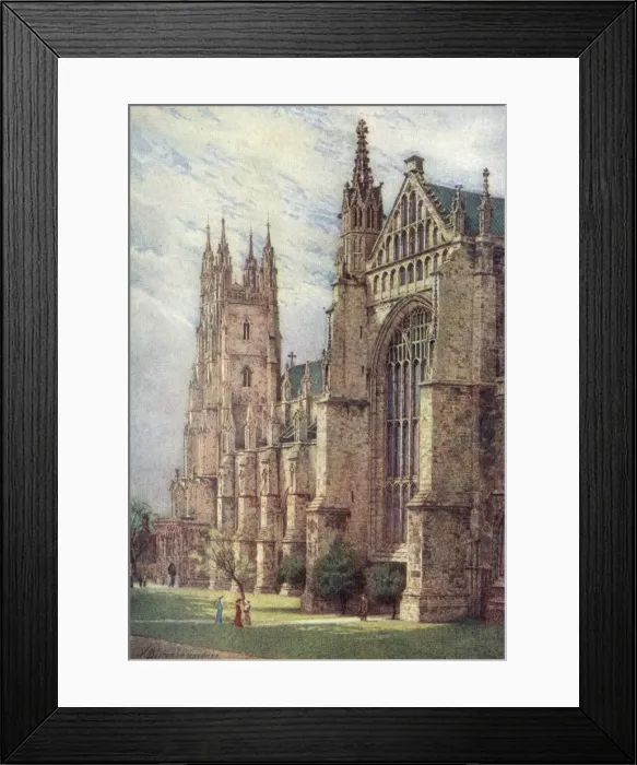 Framed Print : Canterbury Cathedral / 07 Framed Print : Canterbury Cathedral / 07