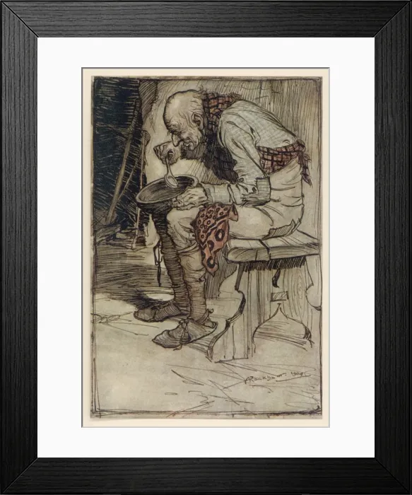 Framed Print : The Little Peasant Framed Print : The Little Peasant