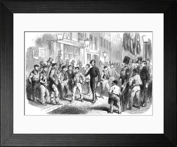 Framed Print : Recruiting for Crimea Framed Print : Recruiting for Crimea