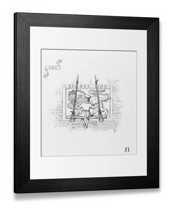Framed Print : Zodiac / Leo (Maxims) Framed Print : Zodiac / Leo (Maxims)