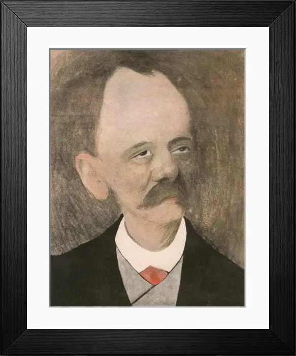Framed Print : Massenet / Assiette Beurre Framed Print : Massenet / Assiette Beurre
