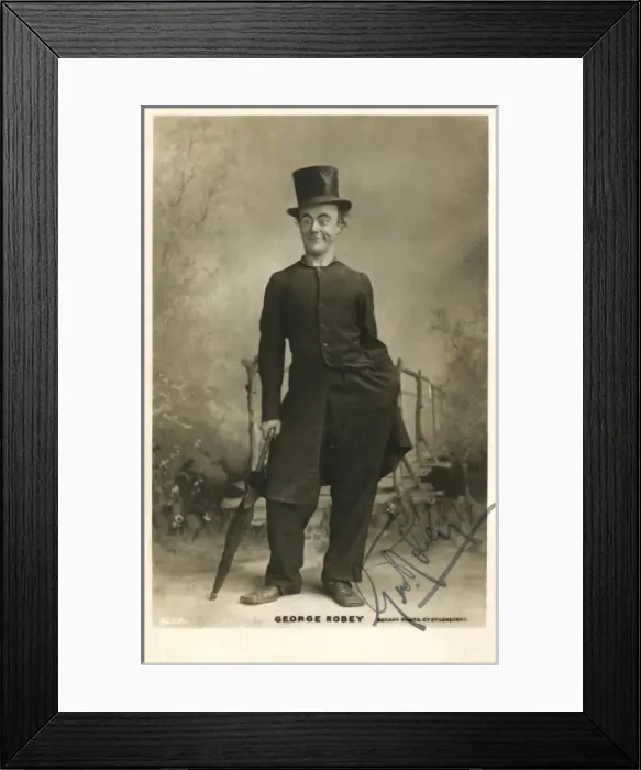 Framed Print : George Robey / Rotary Framed Print : George Robey / Rotary