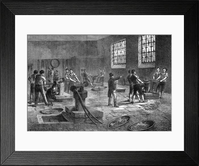 Framed Print : Interior of Royal Mint Framed Print : Interior of Royal Mint