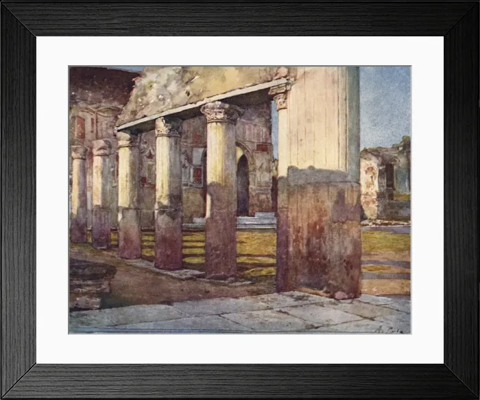 Framed Print : Pompeii / Stabian Baths Framed Print : Pompeii / Stabian Baths