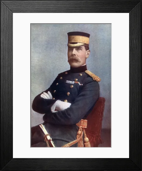 Framed Print : Lord Methuen / Col Lith Framed Print : Lord Methuen / Col Lith