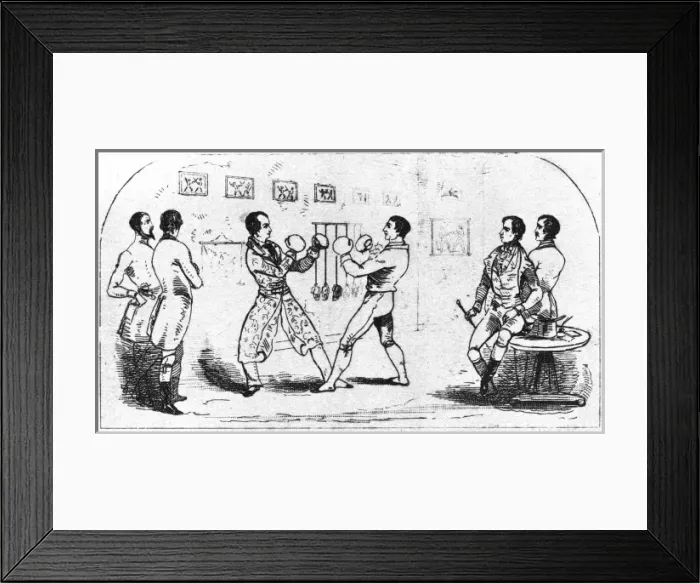 Framed Print : Lord Byron (Sparring) Framed Print : Lord Byron (Sparring)