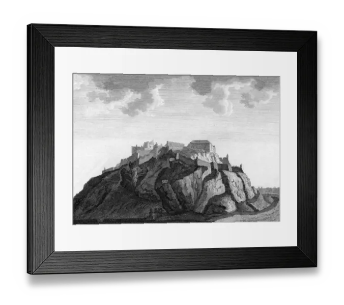 Framed Print : Edinburgh Castle / 1789 Framed Print : Edinburgh Castle / 1789