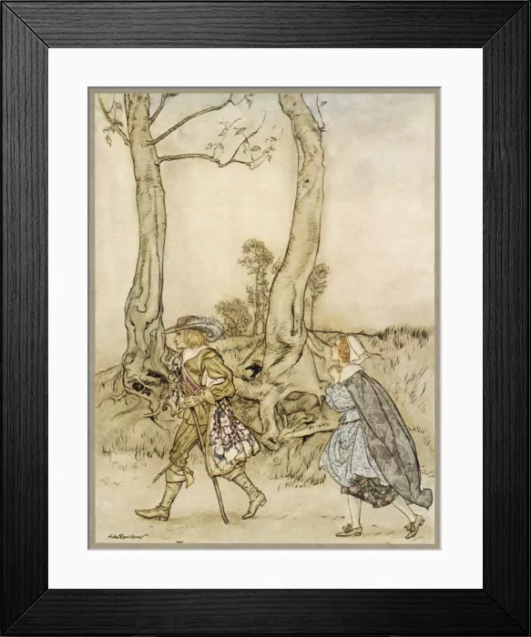 Framed Print : Ballad / False Lover Framed Print : Ballad / False Lover