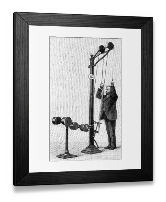 Framed Print : Dr Zander / Posture / 1897 Framed Print : Dr Zander / Posture / 1897
