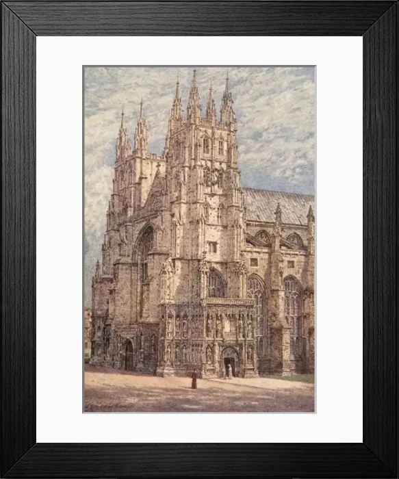 Framed Print : Canterbury Cathedral / 07 Framed Print : Canterbury Cathedral / 07