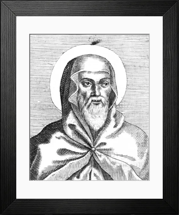 Framed Print : St Isidore / Anon Eng Framed Print : St Isidore / Anon Eng